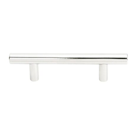 Patioplus 4 in. Brass Bar Pull, Bright Chrome PA1629229